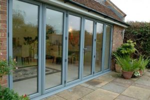 aluminium bi fold door