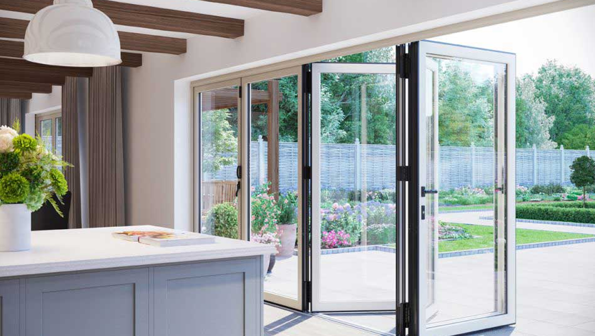 Aluminium BiFold Doors Prices, Caterham