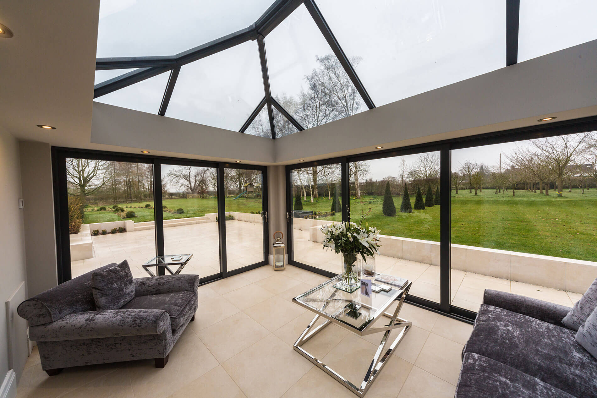 Roof Lantern in a conservatory in West Malling.