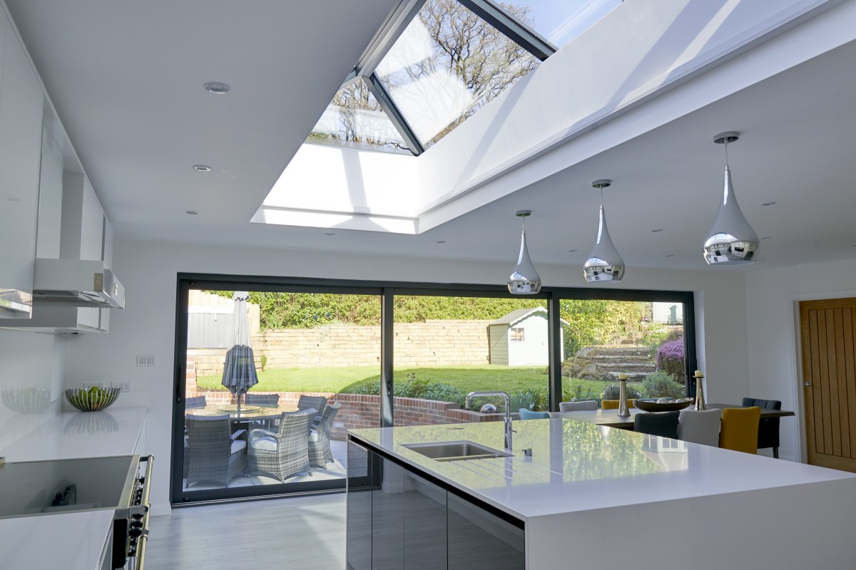 Roof Lantern in West Malling with a garden.